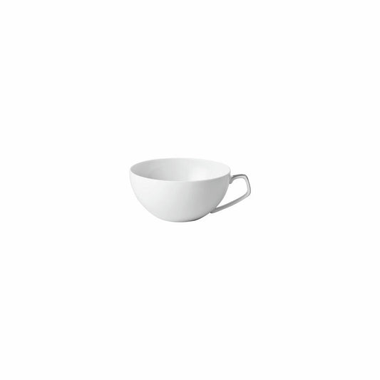 Rosenthal Tee-Obertasse TAC Gropius Skin Platin, Porzellan, Weiß-Silber, 240 ml, 11280-403239-14642