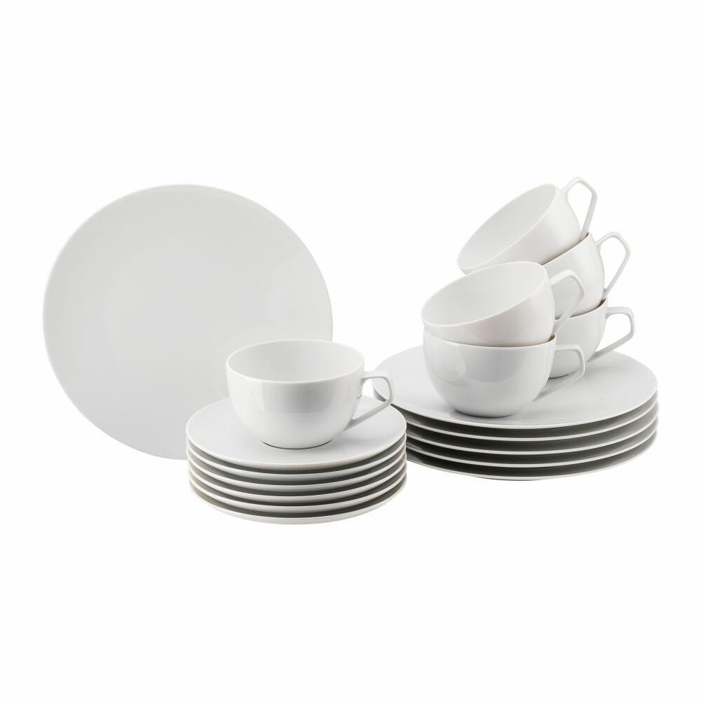 Rosenthal Kaffeeset TAC Gropius 18-tlg., Porzellan, Weiß, 11280-800001-18735