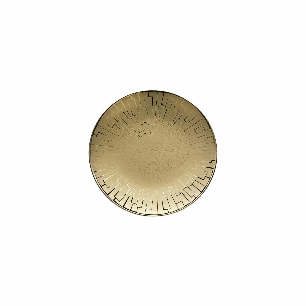 Rosenthal Brotteller TAC Gropius Skin Gold, Porzellan, Gold, 16 cm, 11280-403255-10216
