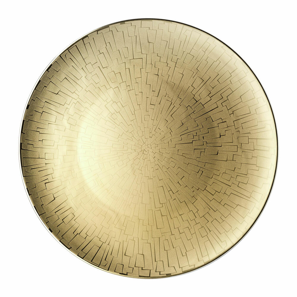 Rosenthal Platzteller TAC Gropius Skin Gold, Porzellan, Gold, 33 cm, 11280-403255-10263