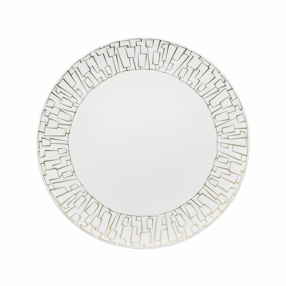 Rosenthal Speiseteller TAC Gropius Skin Gold, Porzellan, Gold, 28 cm, 11280-403255-10229