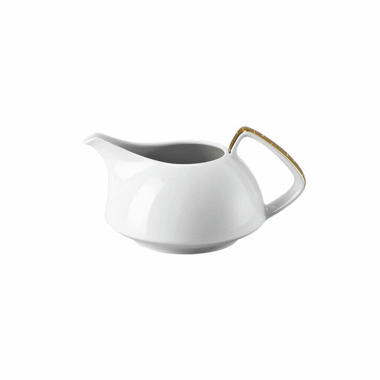 Rosenthal Milchkännchen TAC Gropius Skin Gold für 6 Personen, Porzellan, Weiß-Gold, 250 ml, 11280-403255-14430