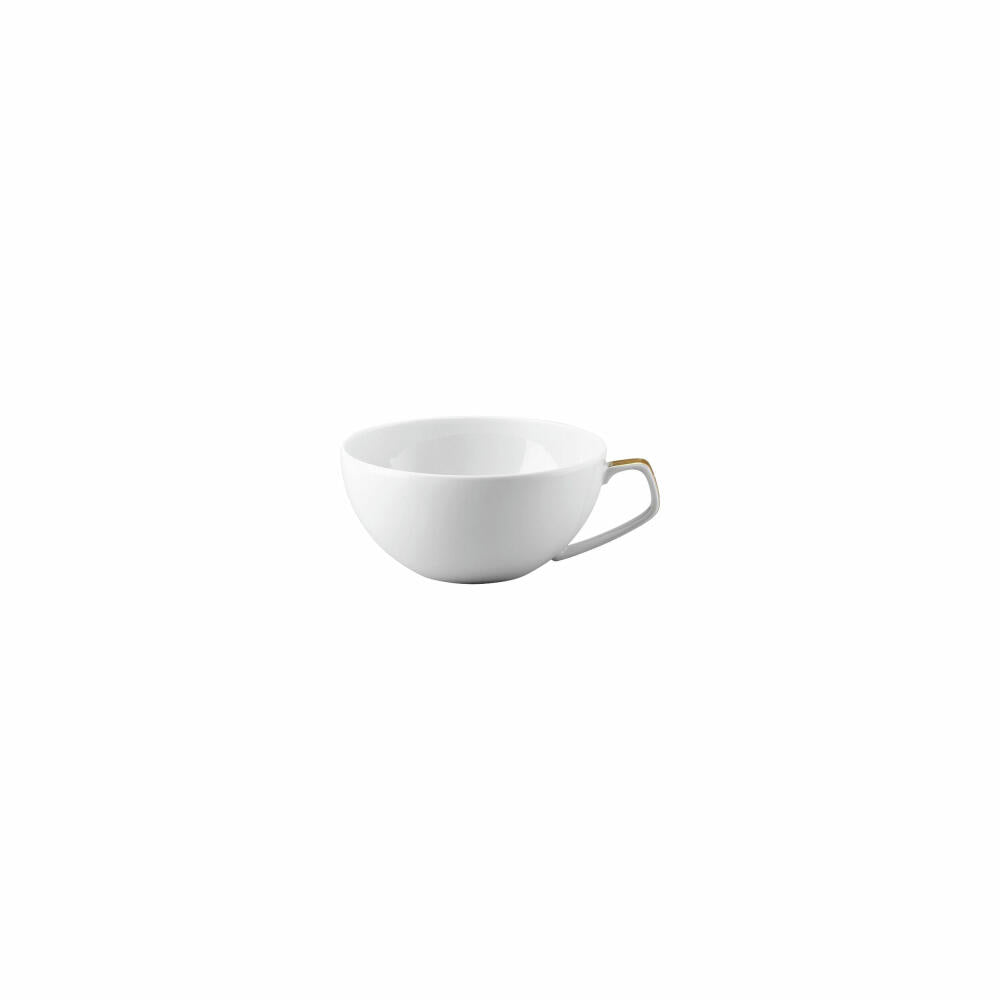 Rosenthal Tee-Obertasse TAC Gropius Skin Gold, Porzellan, Weiß-Gold, 240 ml, 11280-403255-14642