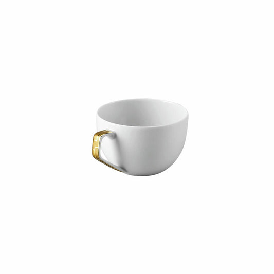 Rosenthal Espresso-Obertasse TAC Gropius Skin Gold, Porzellan, Weiß-Gold, 120 ml, 11280-403255-14717