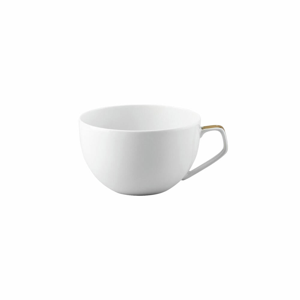 Rosenthal Kombi-Obertasse TAC Gropius Skin Gold, Porzellan, Weiß-Gold, 300 ml, 11280-403255-14772