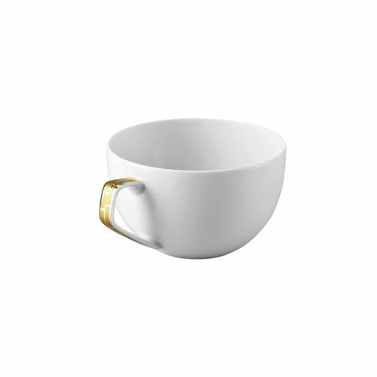 Rosenthal Kombi-Obertasse TAC Gropius Skin Gold, Porzellan, Weiß-Gold, 300 ml, 11280-403255-14772