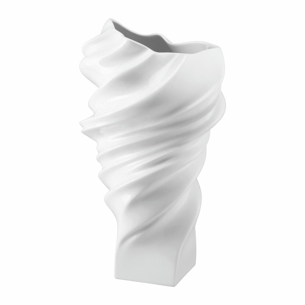 Rosenthal Vase Squall, Dekovase, Porzellan, Weiß, 32 cm, 14463-800001-26032