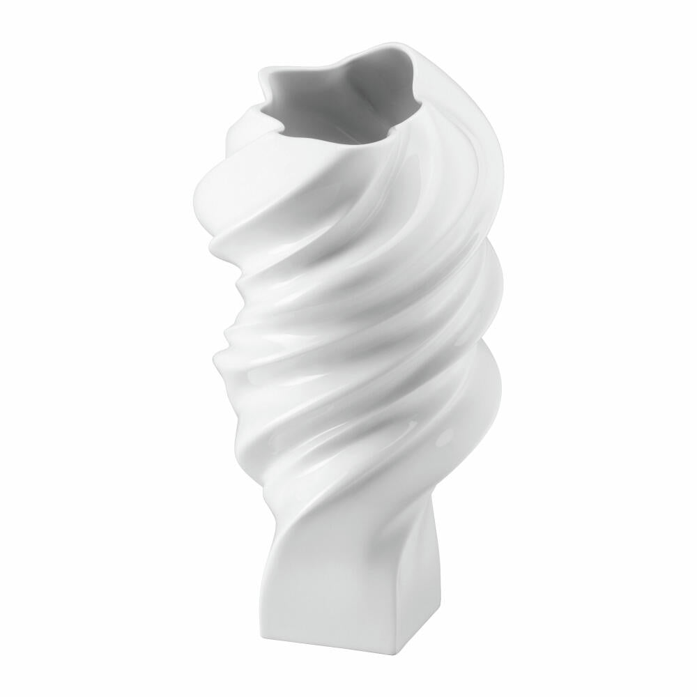 Rosenthal Vase Squall, Dekovase, Porzellan, Weiß, 32 cm, 14463-800001-26032