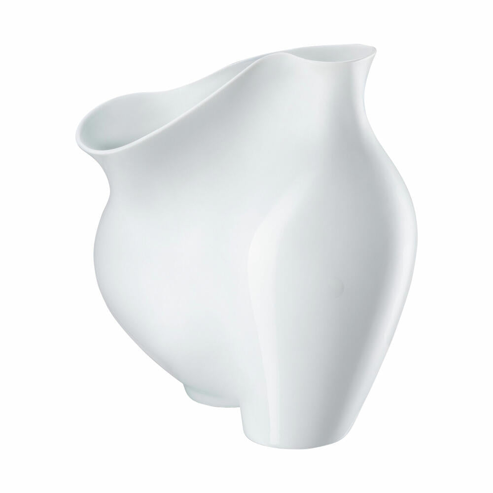 Rosenthal Vase La Chute, Dekovase, Porzellan, Weiß, 26 cm, 14484-800001-26026