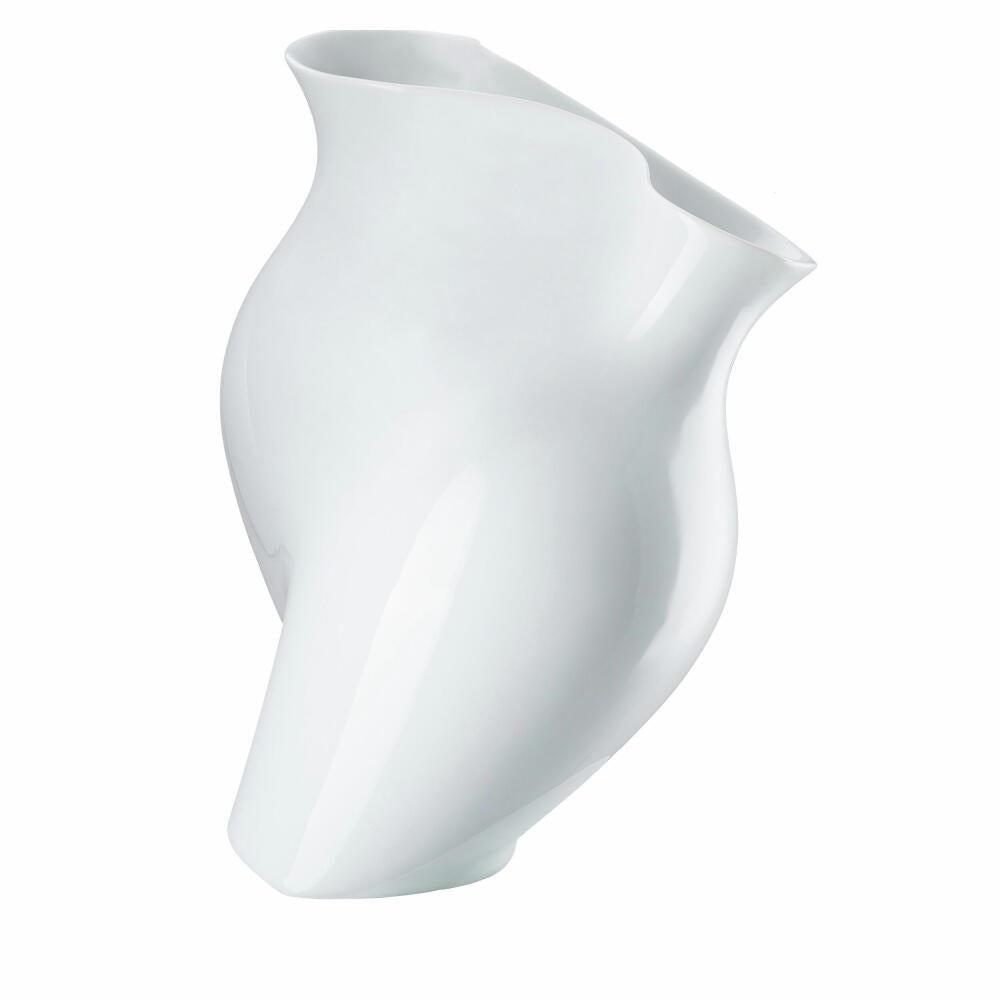 Rosenthal Vase La Chute, Dekovase, Porzellan, Weiß, 26 cm, 14484-800001-26026