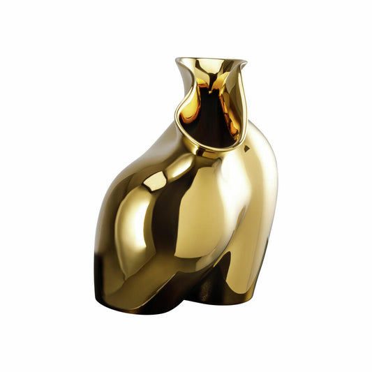 Rosenthal Vase La Chute Gold, Dekovase, Porzellan, Gold, 26 cm, 14484-426157-26026