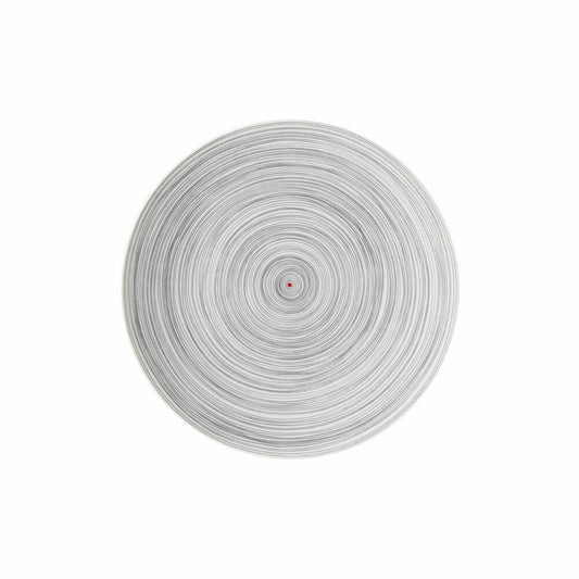 Rosenthal Frühstücksteller TAC Gropius Stripes 2.0, Porzellan, Grau, 22 cm, 11280-403261-10222