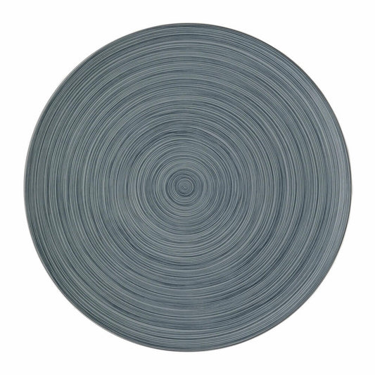 Rosenthal Platzteller TAC Gropius Stripes 2.0 matt, Porzellan, Grau, 33 cm, 11280-403264-10263
