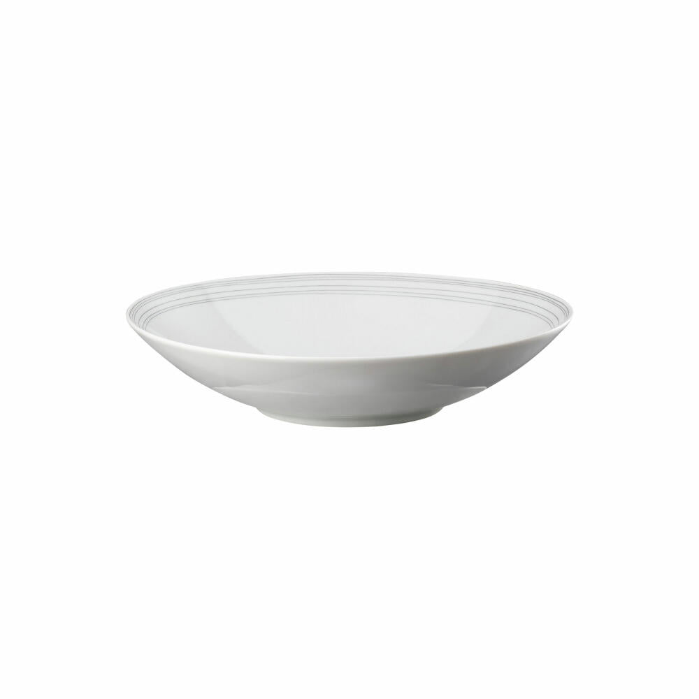 Rosenthal Suppenteller TAC Gropius, Porzellan, Grau, 24 cm, 11280-403261-10324