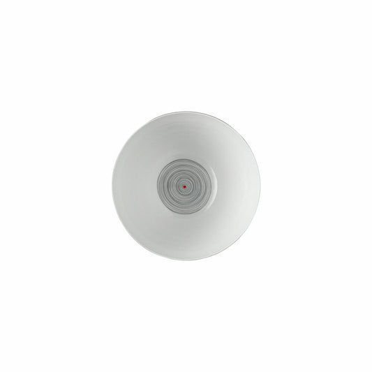 Rosenthal Multifunktionsschale TAC Gropius Stripes 2.0, Porzellan, Grau, 14.2 cm, 11280-403261-15394