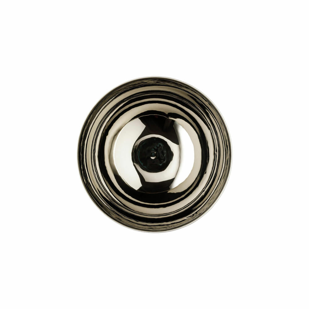 Rosenthal Schüssel TAC Gropius Stripes 2.0, Porzellan, Grau, 19 cm, 11280-403261-13319