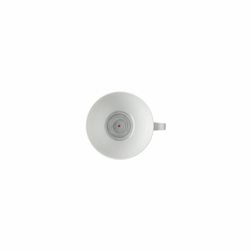 Rosenthal Tee-Obertasse TAC Gropius Stripes 2.0, Porzellan, Grau, 240 ml, 11280-403261-14642