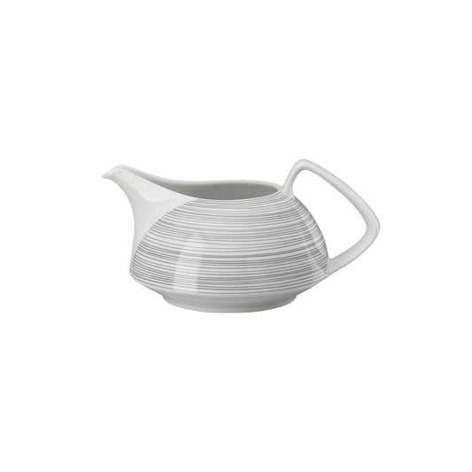 Rosenthal Milchkännchen TAC Gropius Stripes 2.0 für 6 Personen, Porzellan, Grau, 250 ml, 11280-403261-14430