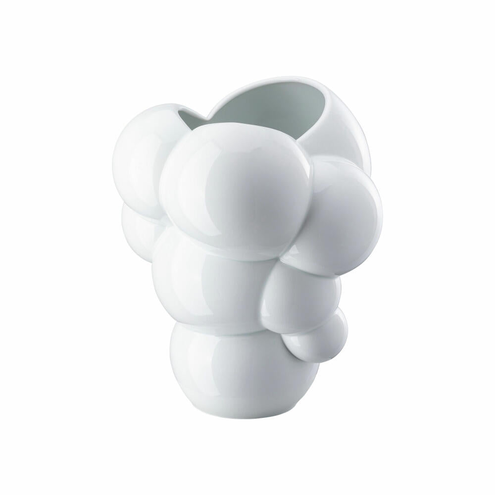 Rosenthal Vase Skum Weiß, Dekovase, Porzellan, Weiß, 26 cm, 14621-800001-26026