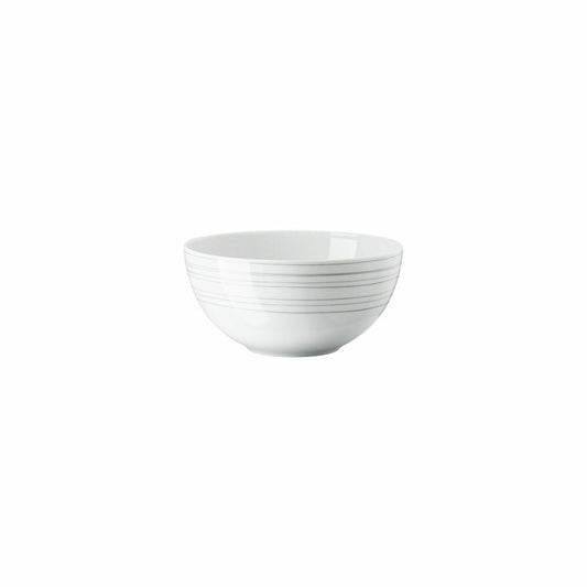 Rosenthal Bowl TAC Gropius Stripes 2.0, Schale, Porzellan, Grau, 14 cm, 11280-403261-10563