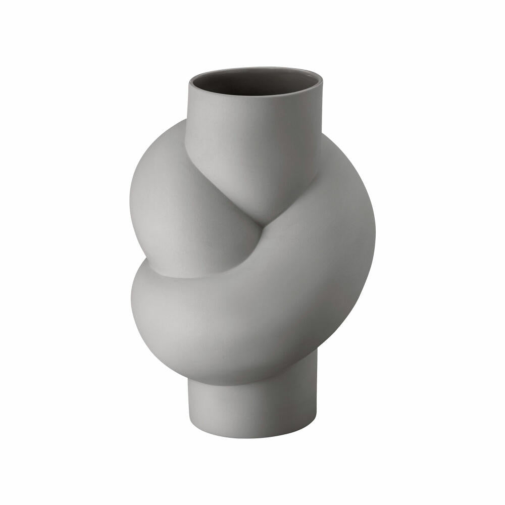 Rosenthal Vase Lava, Dekovase, Porzellan, Grau, 25 cm, 14628-426320-26025