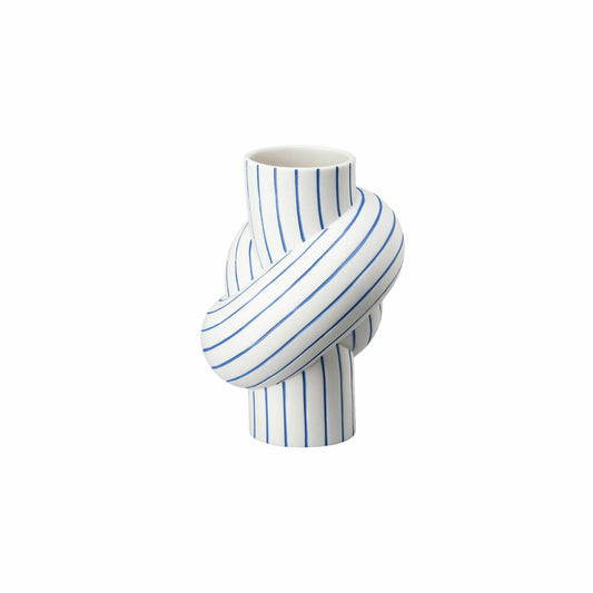 Rosenthal Vase Blueberry, Dekovase, Porzellan, Weiß-Blau, 12 cm, 14628-426369-26012