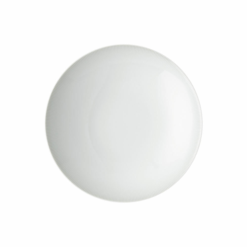 Rosenthal Suppenteller TAC Sensual Gentle Grey, Porzellan, Grau, 24 cm, 11280-403273-10324