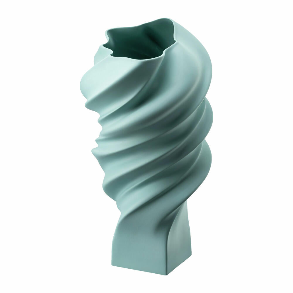 Rosenthal Vase Squall Mint, Dekovase, Porzellan, Grün, 32 cm, 14463-426331-26032