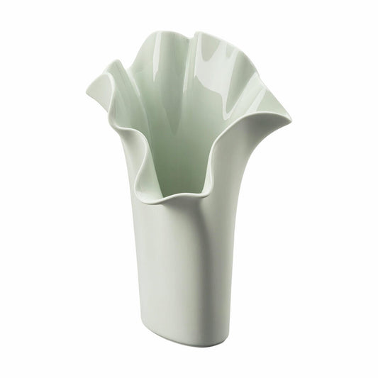 Rosenthal Vase Asym Sea Salt, Dekovase, Porzellan, Grau, 30 cm, 13577-426322-26030