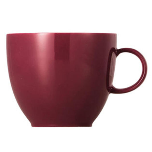 Thomas Sunny Day Kaffeetasse, Obertasse, Porzellan, Fuchsia / Rot, Spülmaschinenfest, 200 ml, 14742