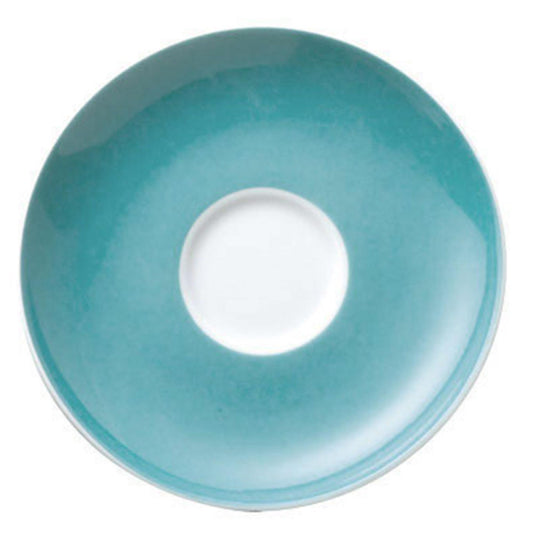 Thomas Sunny Day Untertasse für Espressotasse 80ml, Porzellan, Turquoise / Türkis, Spülmaschinenfest, 12 cm, 14721