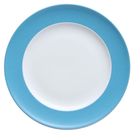 Thomas Sunny Day Suppenteller, Pastateller, Teller, Porzellan, Waterblue / Blau, Spülmaschinenfest, 23 cm, 10323