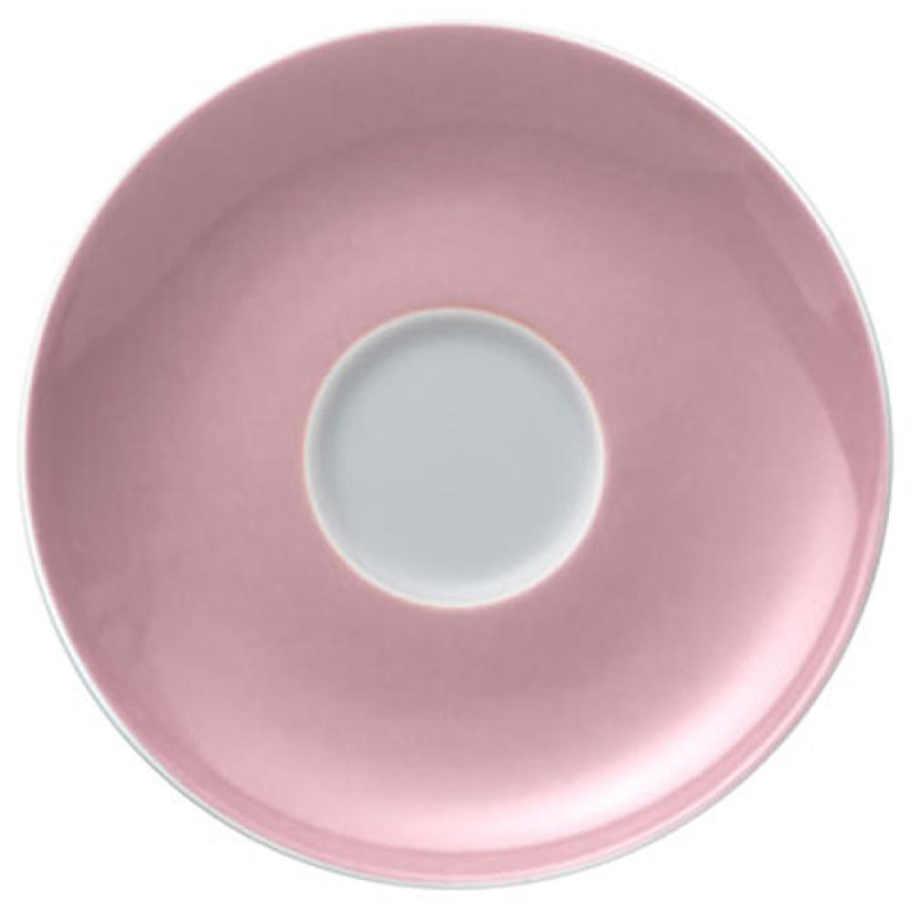 Thomas Sunny Day Untertasse für Espressotasse 80ml, Porzellan, Light Pink, Spülmaschinenfest, 12 cm, 14721