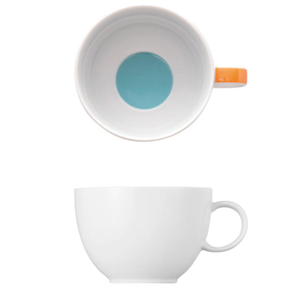 Thomas Sunny Day Teetasse, Obertasse, Porzellan, Sunny Stripes / Bunt Gestreift, Spülmaschinenfest, 200 ml, 14642