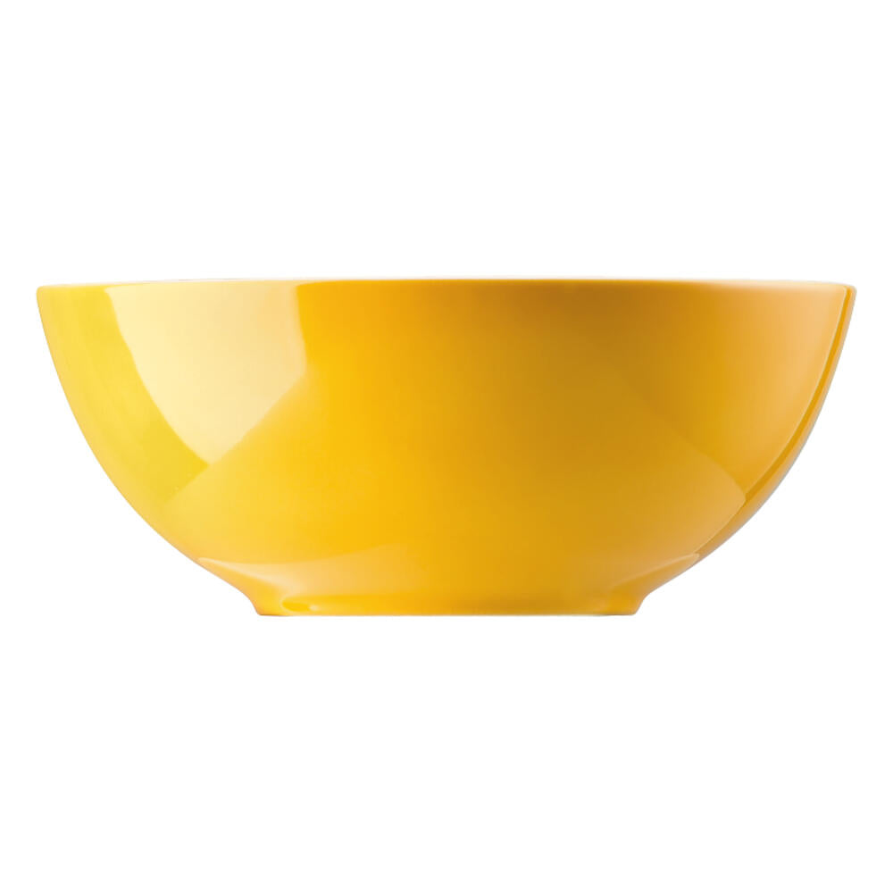 Thomas Sunny Day Müslischale, Frühstücksschale, Snackschale, Schälchen, Porzellan, Yellow / Gelb, 15 cm, 15455