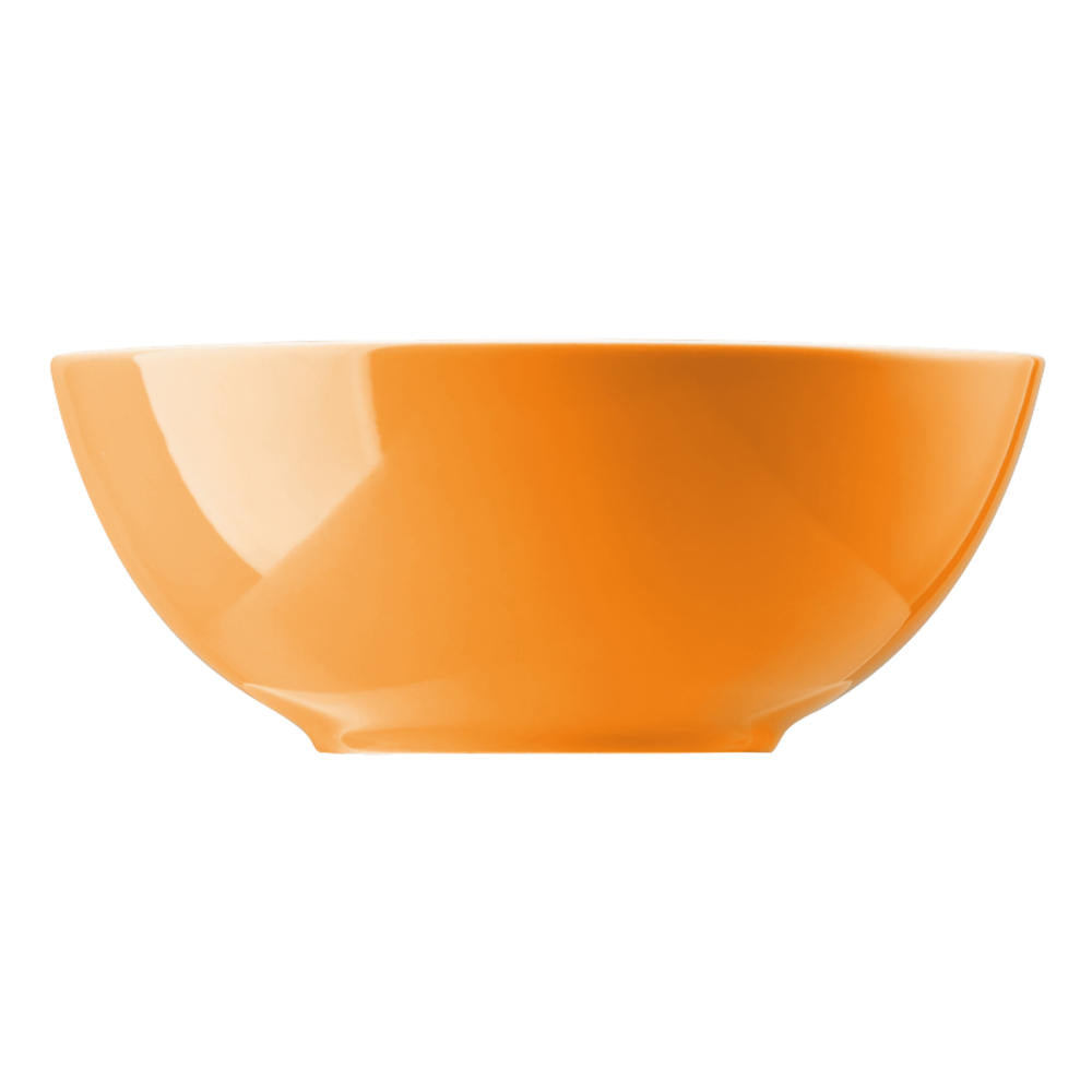 Thomas Sunny Day Müslischale, Frühstücksschale, Snackschale, Schälchen, Porzellan, Orange, 15 cm, 15455
