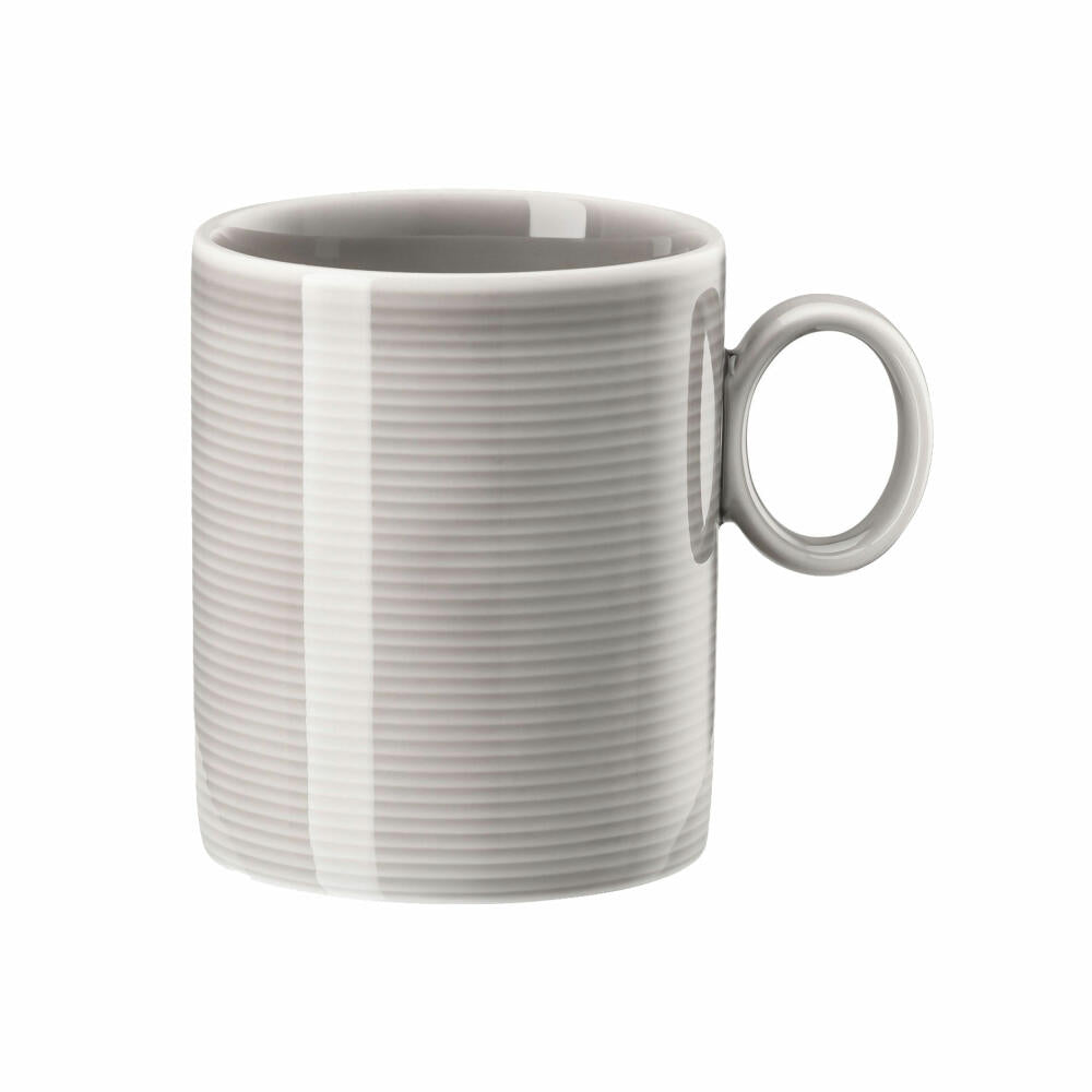 Thomas Loft by Rosenthal Becher mit Henkel groß, Porzellan, Moon Grey, 380 ml, 11900-401917-15571