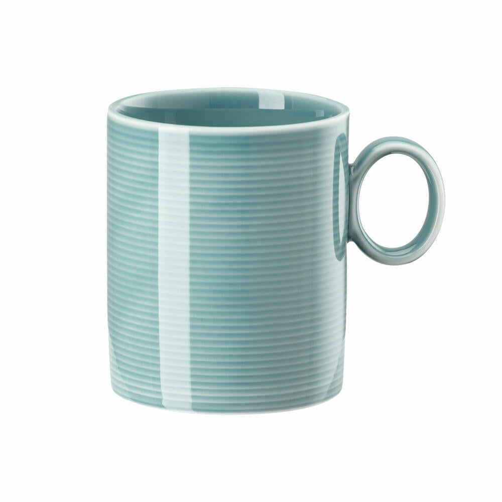 Thomas Loft by Rosenthal Becher mit Henkel groß, Porzellan, Ice Blue, 380 ml, 11900-401918-15571