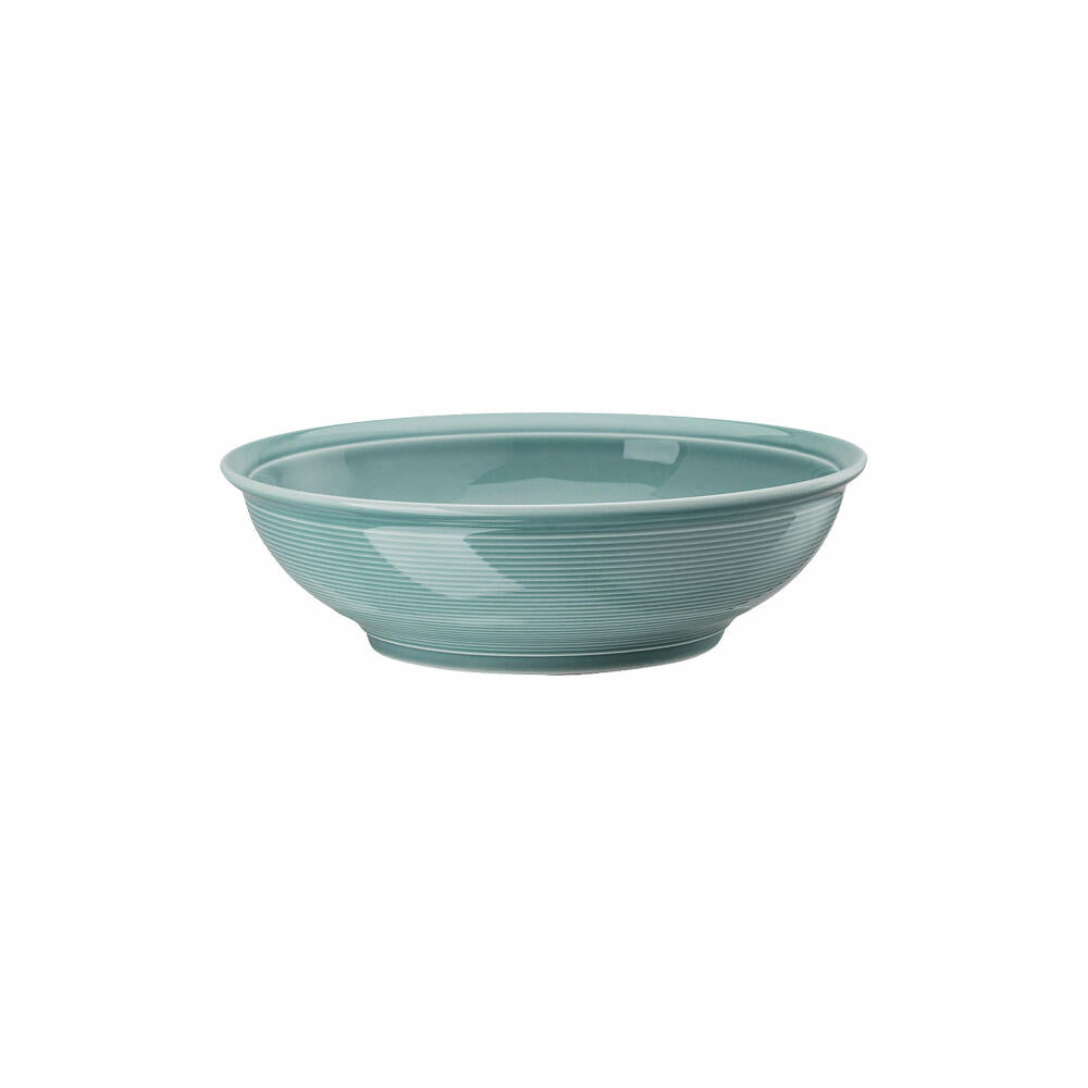 Thomas Trend Colour Schüssel flach, Servierschale, Porzellan, Ice Blue, 22 cm, 11400-401921-13022