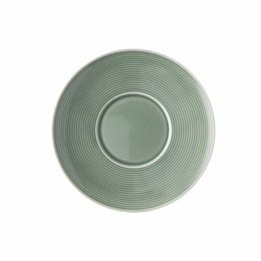 Thomas Coffee Saucer Loft Colour - Moss Green, Saucer, Lower, Porcelain, Green, 16.5 cm, 11900-401925-14741