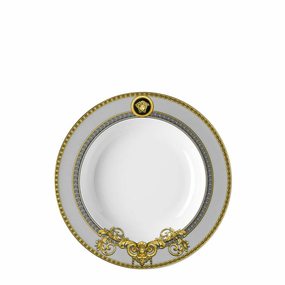 Rosenthal Versace soup plate Prestige Gala, porcelain, 22 cm, 19325-403637-10322