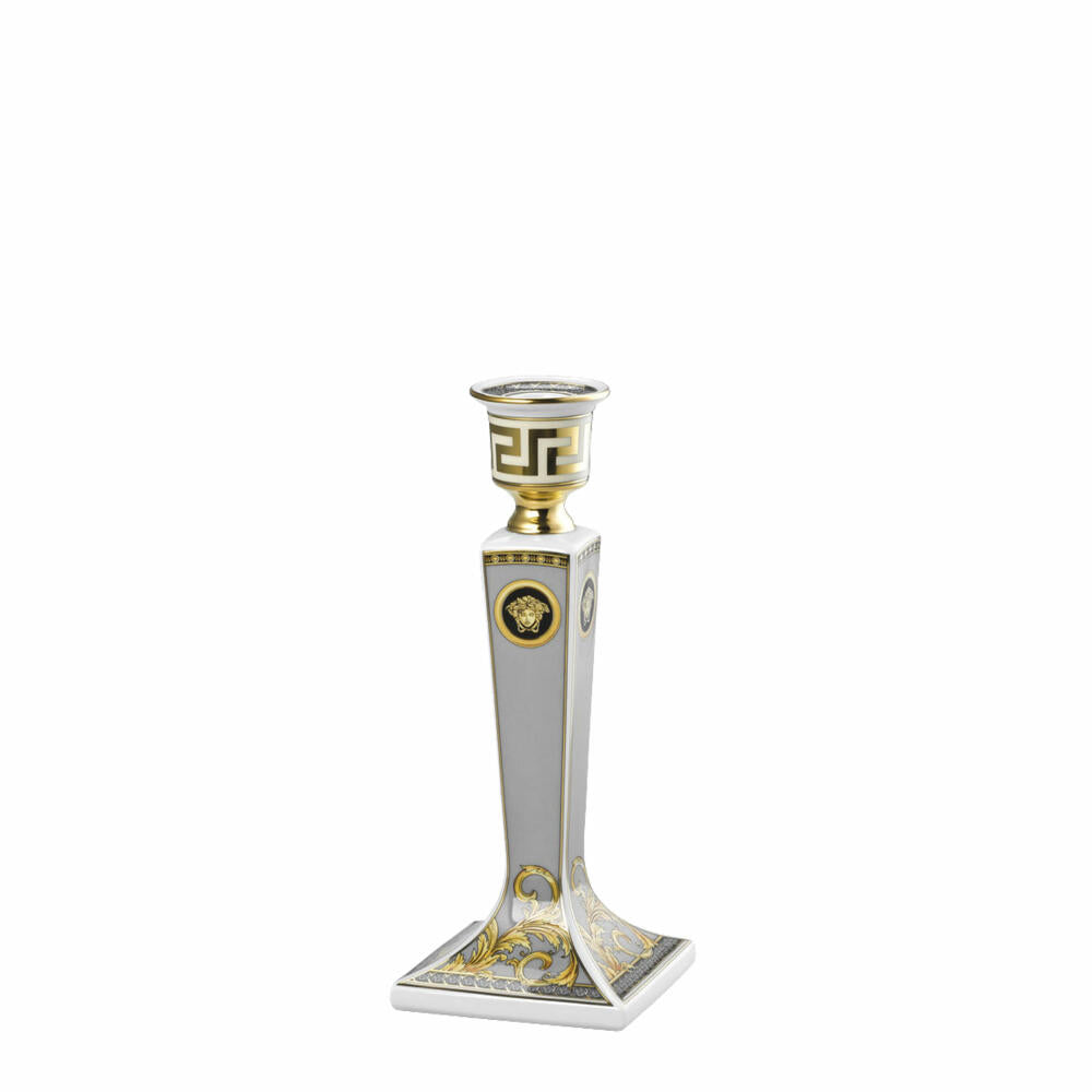 Rosenthal Versace candlestick Prestige Gala, porcelain, 21 cm, 14097-403637-25712