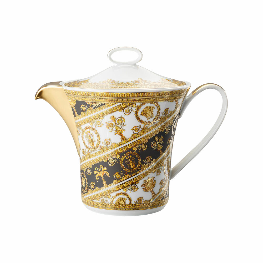 Rosenthal Versace teapot for 6 people I Love Baroque, porcelain, 1.3 L, 10490-403651-14230