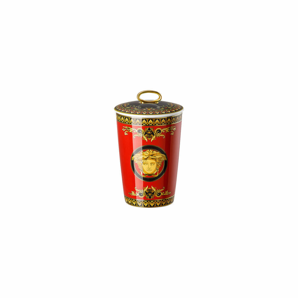 Rosenthal Versace table light 2-piece with scented wax Medusa, material mix, 14 cm, 14402-409605-24868
