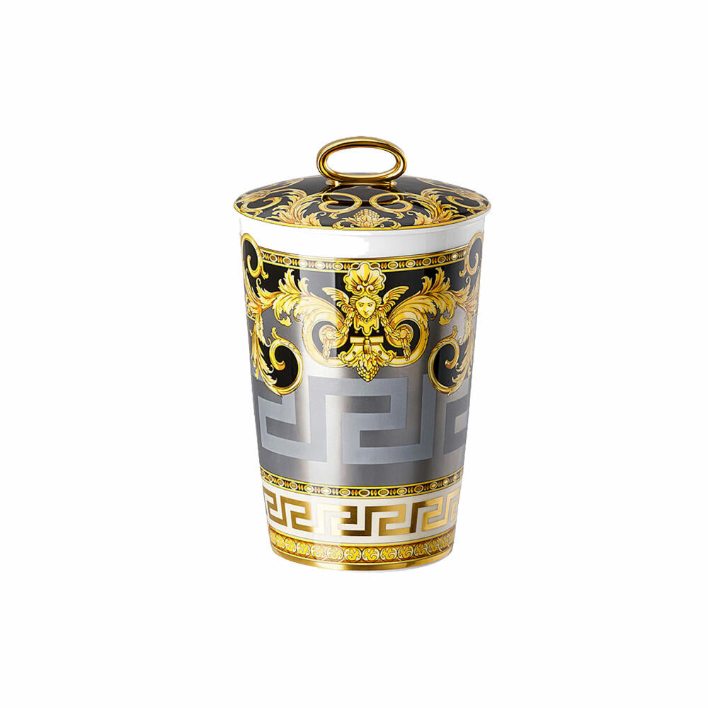 Rosenthal Versace table light 2-piece with scented wax Prestige Gala, material mix, 14 cm, 14402-403637-24868