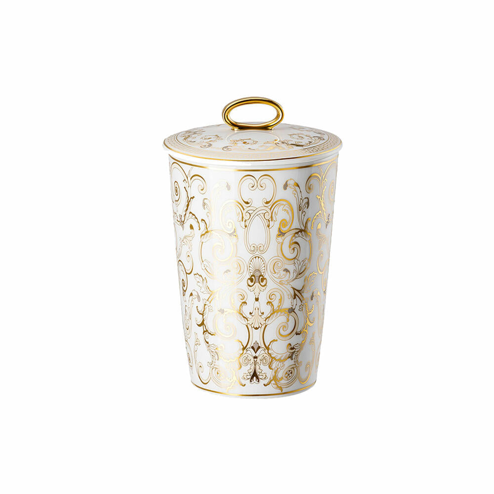 Rosenthal Versace table light 2-piece with scented wax Medusa Gala, material mix, 14 cm, 14402-403635-24868