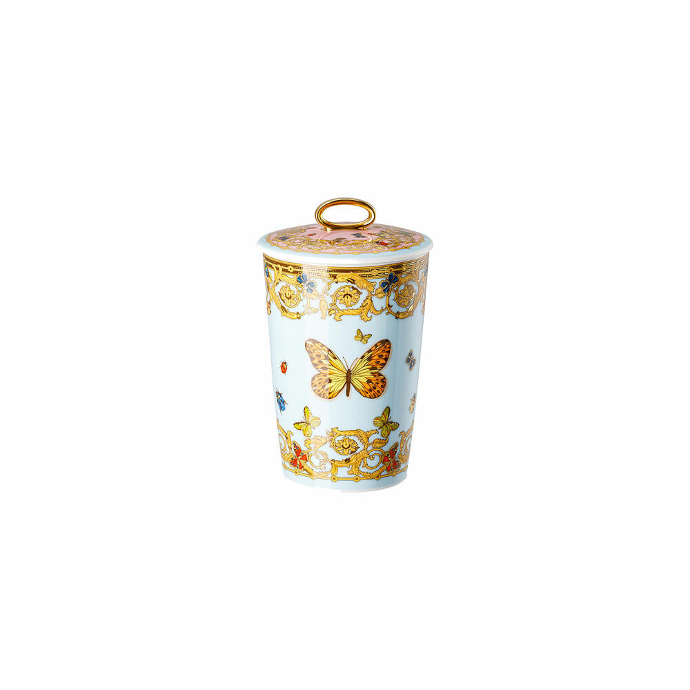 Rosenthal Versace table light 2-piece with scented wax Le jardin de Versace, material mix, 14 cm, 14402-409609-24868