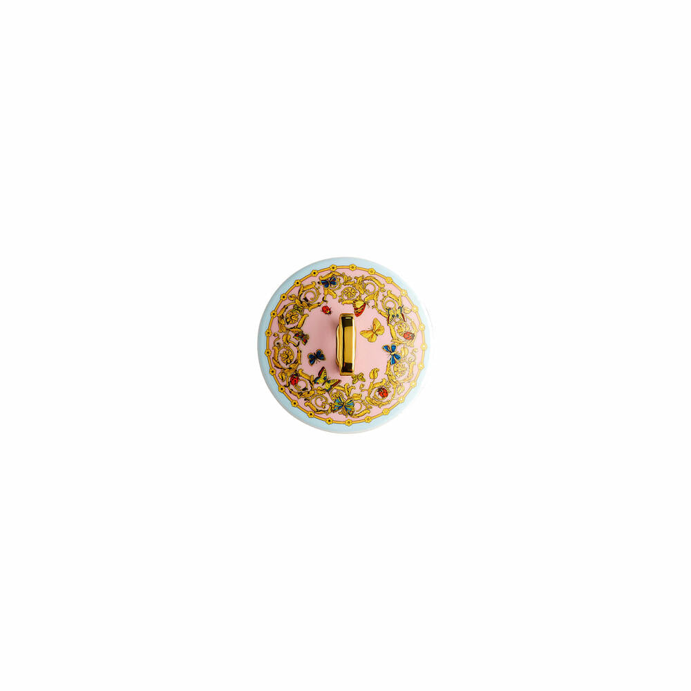 Rosenthal Versace table light 2-piece with scented wax Le jardin de Versace, material mix, 14 cm, 14402-409609-24868