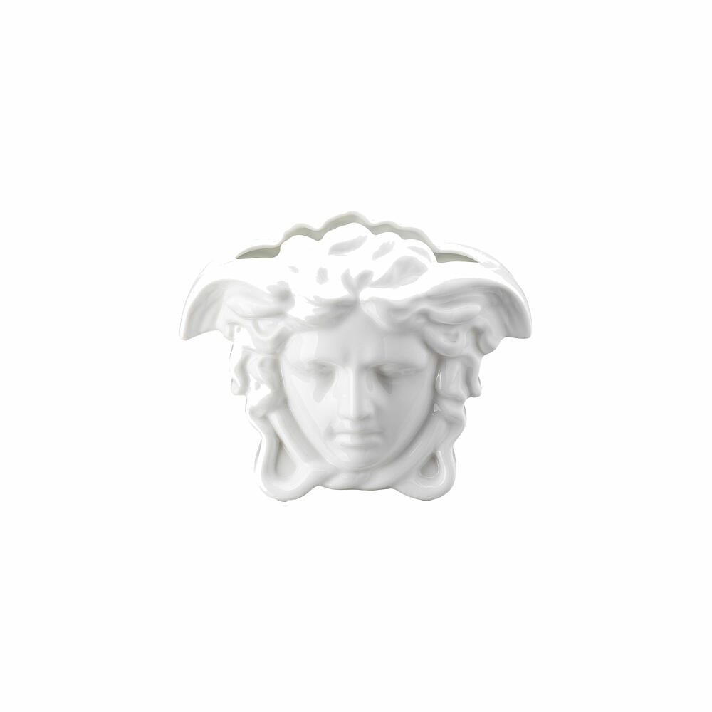 Rosenthal Versace Vase Medusa Grande White, porcelain, 15 cm, 14493-800001-26015