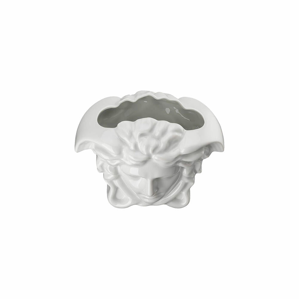Rosenthal Versace Vase Medusa Grande White, porcelain, 15 cm, 14493-800001-26015